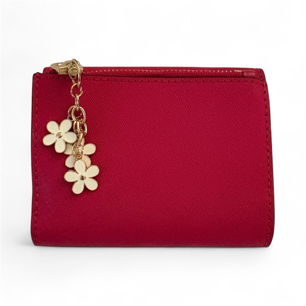 NWT Michael Michael Kors Pink Trifold Wallet in Saffiano leather. - Picture 3 of 7